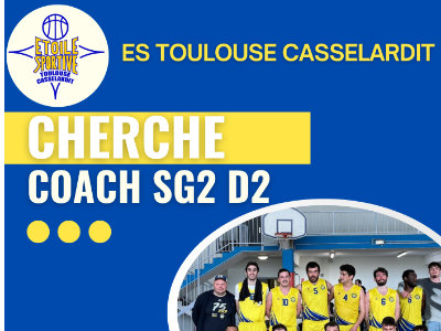 Recherche coach Séniors DM2 (projet DM1) - Toulouse Casselardit 